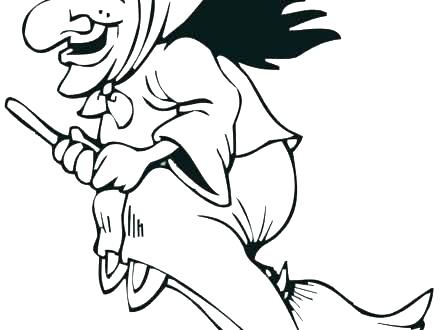 440x330 Coloring Pages Witches