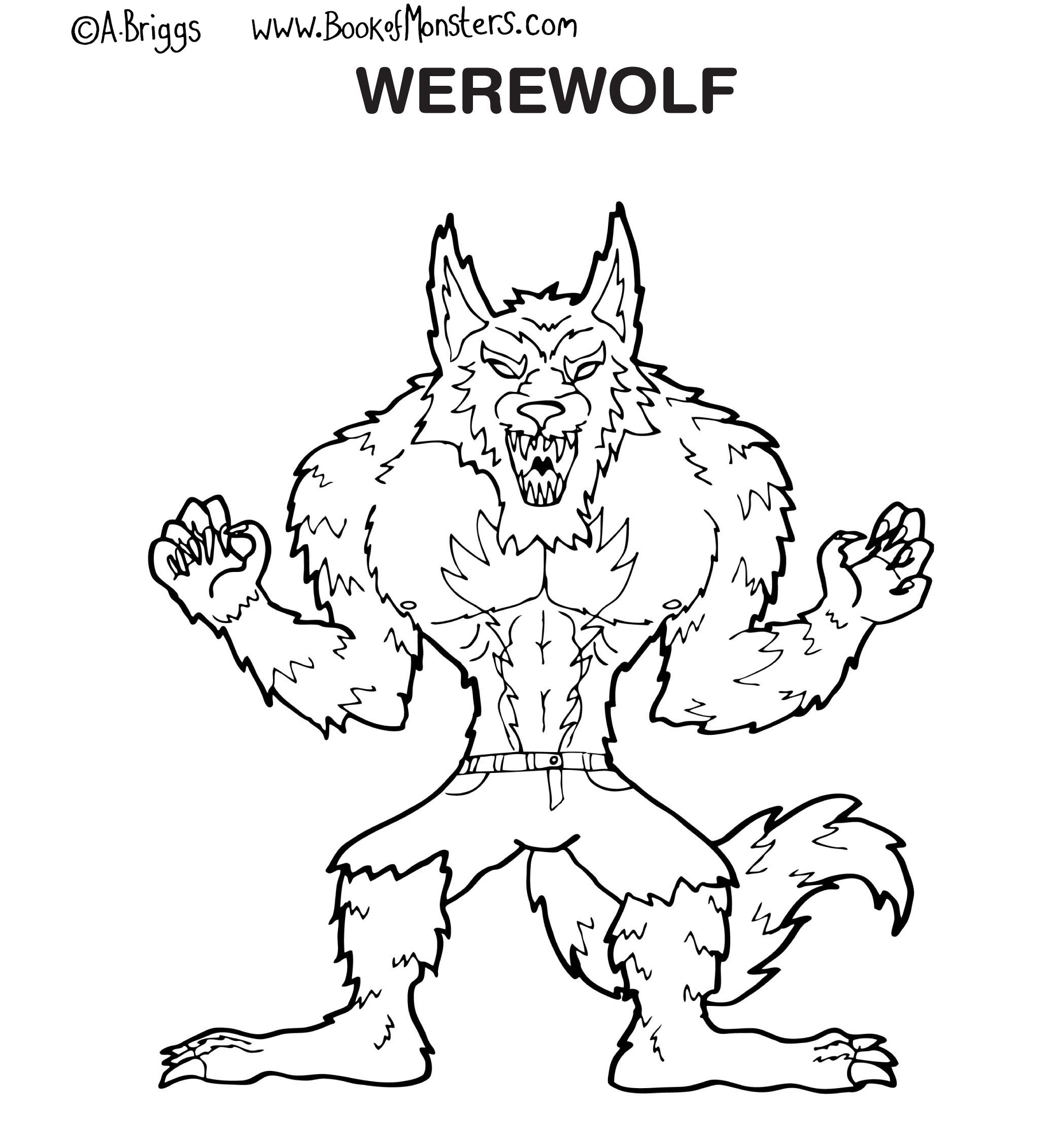 2079x2262 Best Of Werewolf Coloring Pages Gulfmik