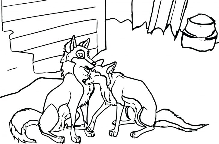 728x480 Coloring Pages Color Page Halloween Werewolf And Kids Mickey Sheet