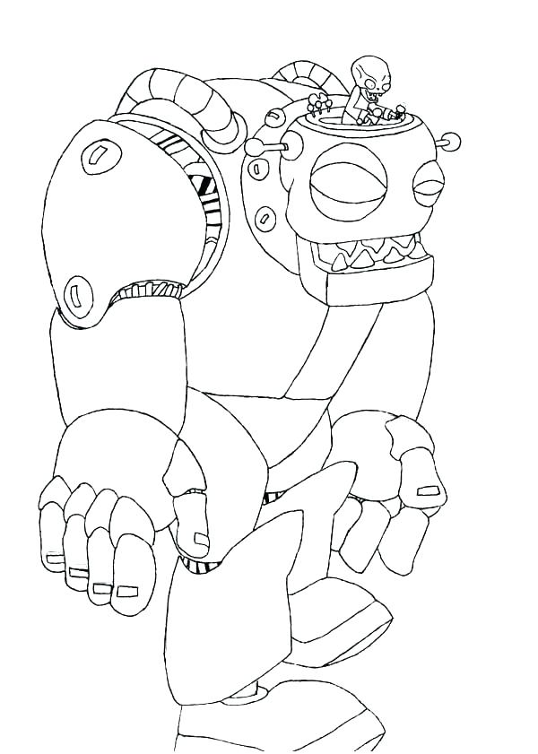 600x841 Plants Vs Zombies Coloring Pictures Coloring Pages Plants Zombie