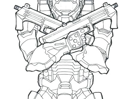 440x330 Master Chief Coloring Pages Chiefs Coloring Pages Halo Coloring