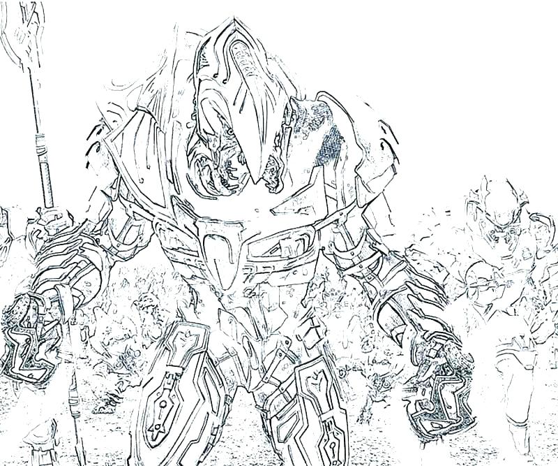 800x667 Halo Coloring Pages