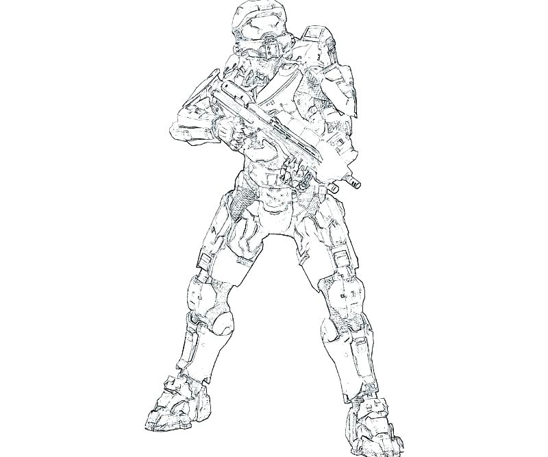 Halo 3 Coloring Pages at GetDrawings | Free download