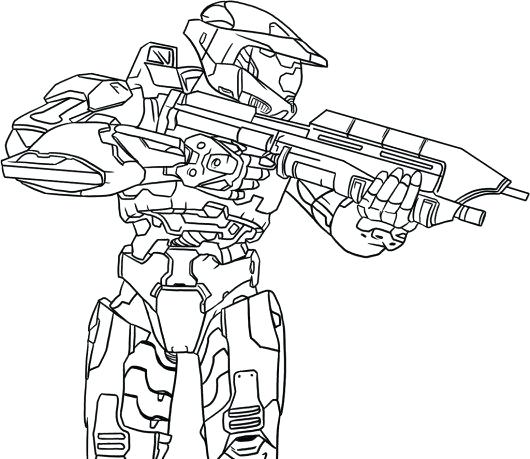 Halo 4 Coloring Pages at GetDrawings | Free download