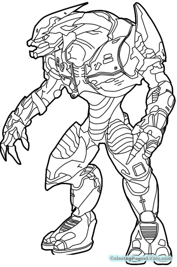 600x902 Halo Coloring Pages Coloring Pages For Kids