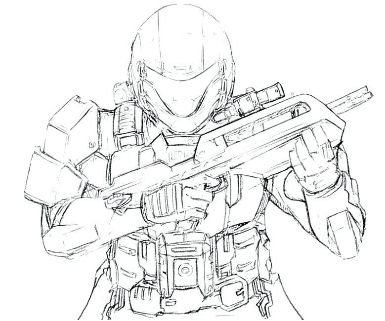 779x650 Exciting Halo Master Chief Coloring Pages Halo Coloring Pages Halo