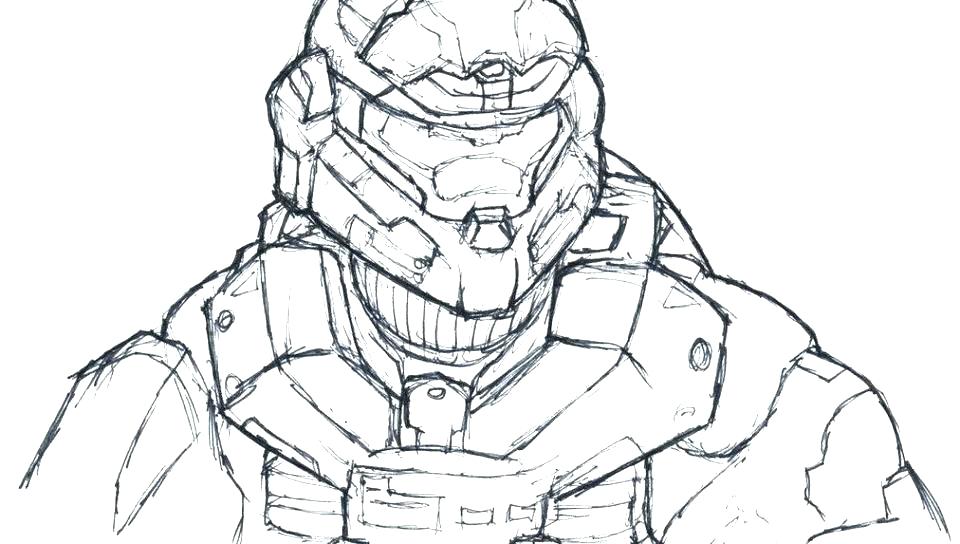 960x544 Halo Coloring Pages To Print Master Chief Coloring Pages Halo
