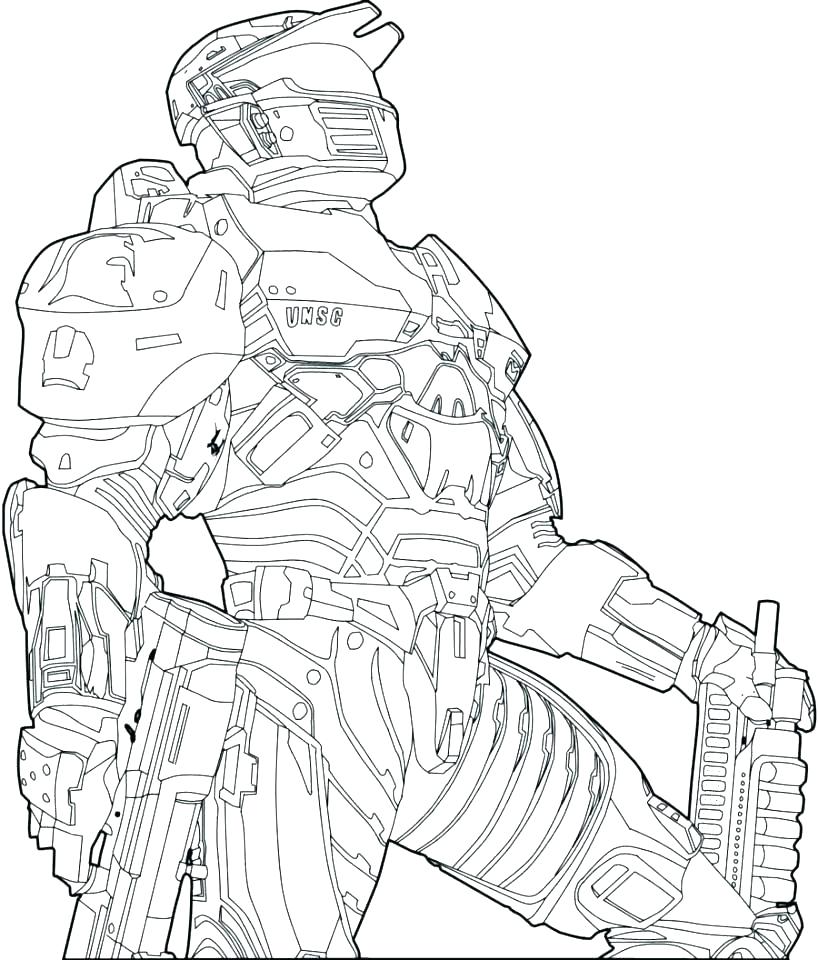 818x960 Spartan Coloring Pages Halo Coloring Pages With Halo Coloring