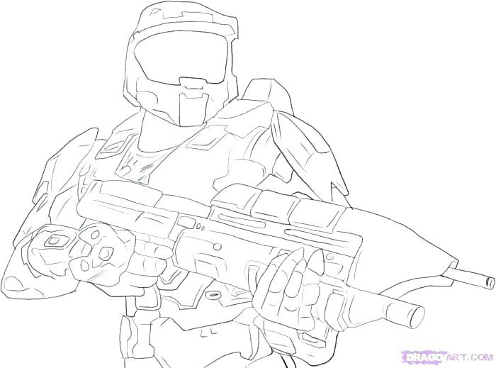 700x519 Master Chief Coloring Pages Halo Coloring Pages Halo Master