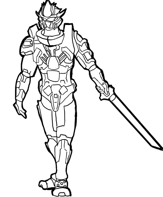 561x675 Halo Coloring Pages