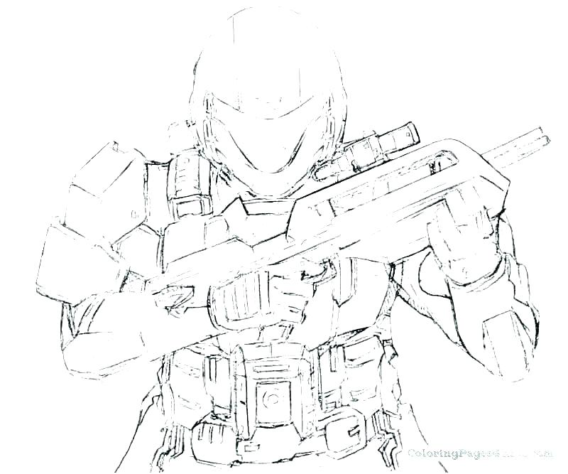 800x667 Halo Spartan Coloring Pages Free Printable Halo Reach Coloring