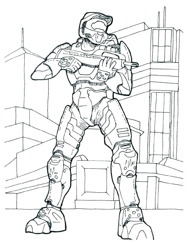 612x792 Spartan Coloring Pages Halo Sheets Elite Helmet