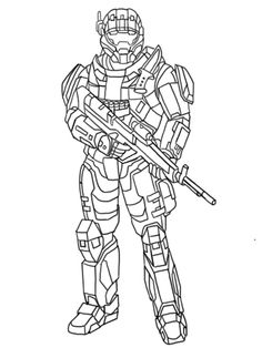 236x314 Halo Printable Halo Coloring Pages For Kids Picture