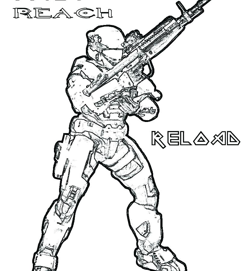 816x900 Spartan Coloring Pages Halo Coloring Page Halo Coloring Book As