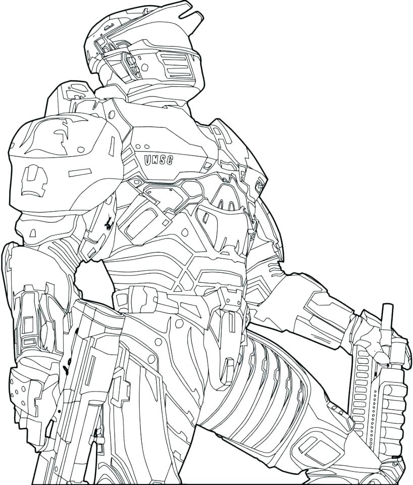 818x960 Spartan Coloring Pages Top Rated Halo Coloring Page Images Halo