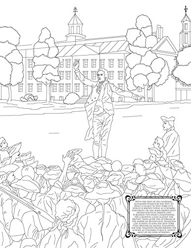 386x500 Hamilton An Adult Coloring Book Merchandise Souvenir Shop