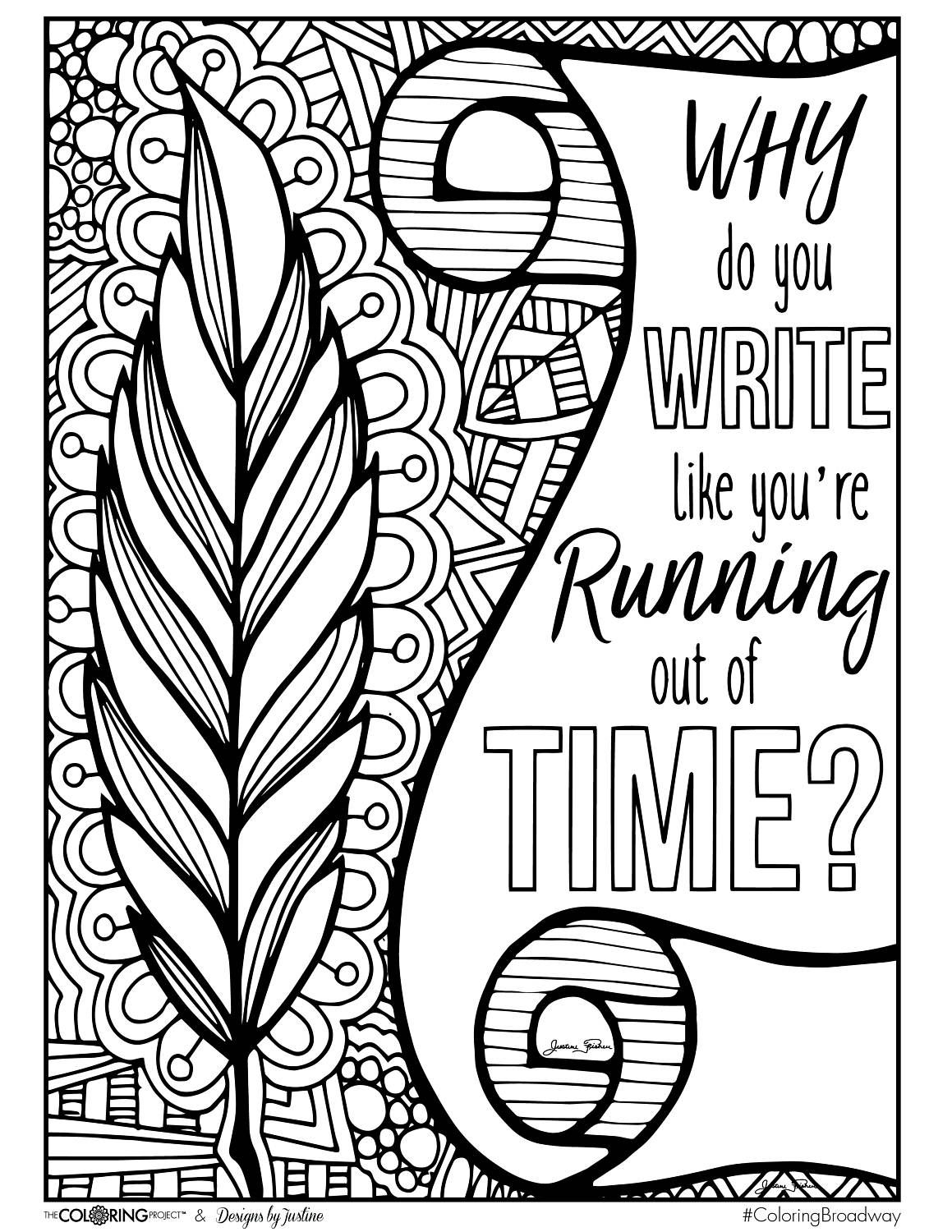 1159x1500 Coloring Broadway