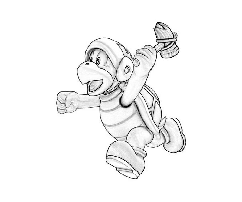 800x667 Hammer Bro Attack Mario