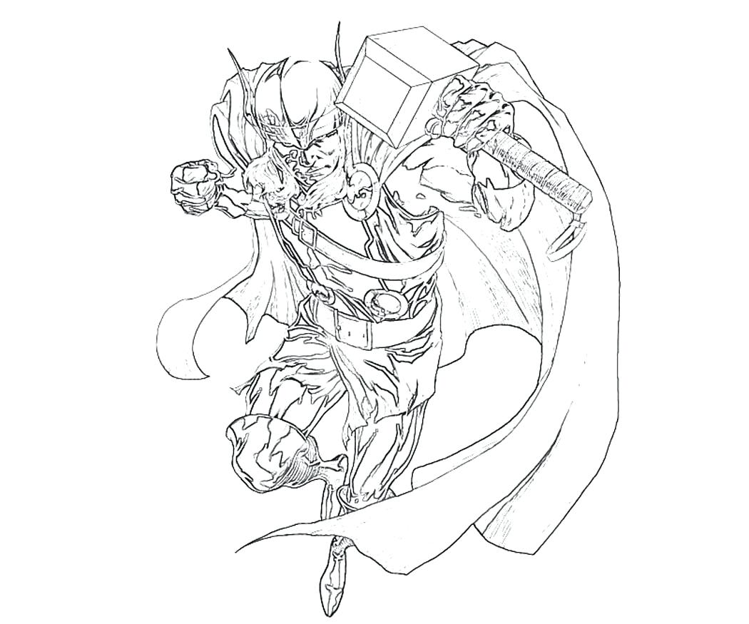 1050x875 Coloring Page Thor Coloring Page Top Pages Pic Hammer Thor