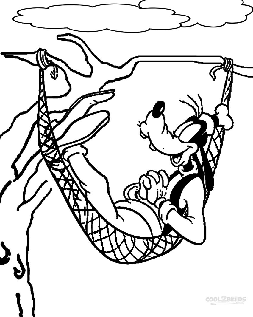 850x1063 Printable Goofy Coloring Pages For Kids Baby Goofy