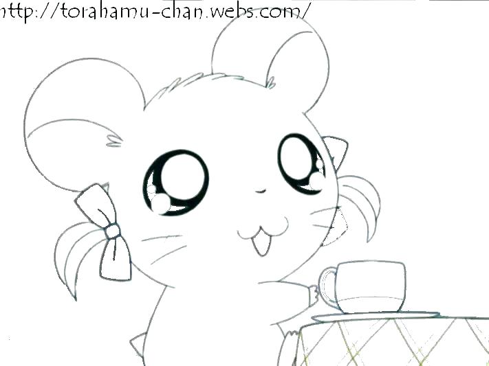711x533 Cute Hamster Coloring Pages Hamster Coloring Pages Eating Cheese