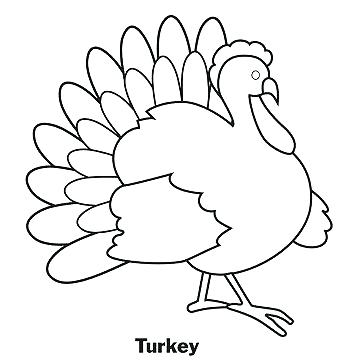 Hand Turkey Coloring Pages at GetDrawings | Free download