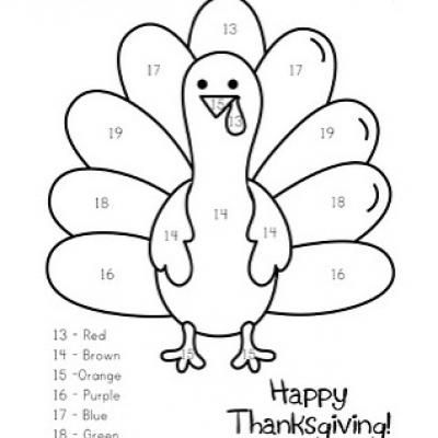 400x400 Best Coloring Pages Images On Thanks, Thanksgiving