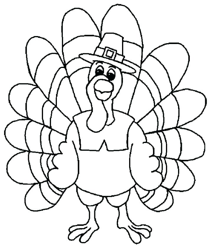 709x836 Color Turkey Pictures Turkey Coloring Book Thanksgiving Coloring