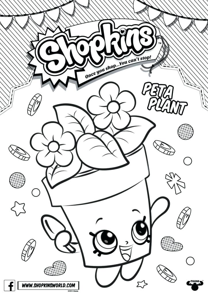 724x1024 Shopkins Purse Coloring Page