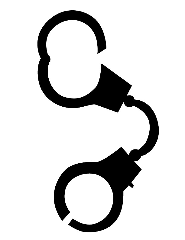 612x792 Handcuffs Free Printable Coloring Pages Coloring Gallery
