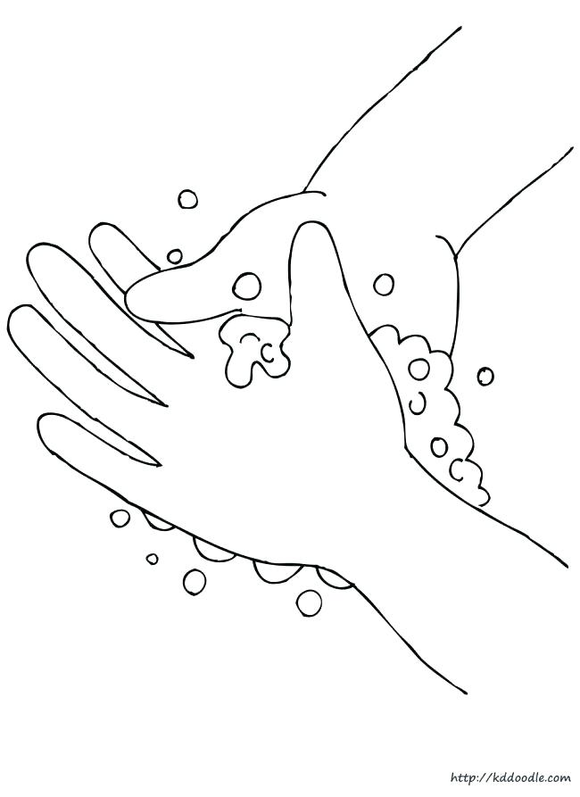 650x893 Handwashing Coloring Pages Germ Coloring Sheets Free Coloring