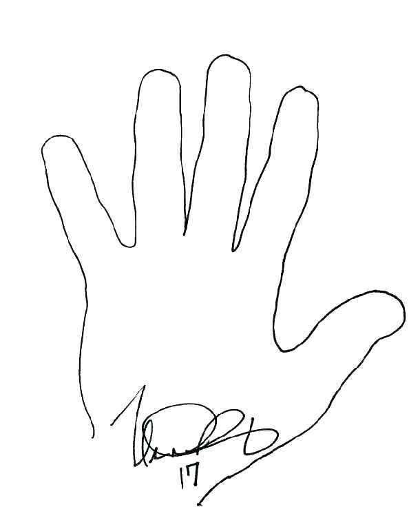 594x768 Handprint Coloring Page Related Post Turkey Handprint Coloring