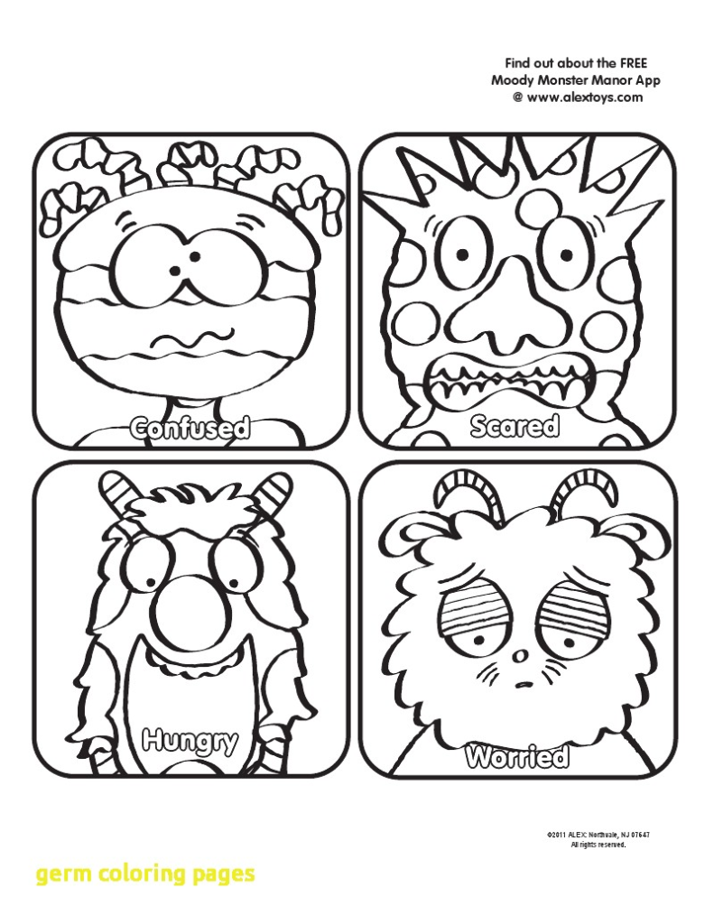 791x1024 Germs Coloring Pages Hand Washing For Preschoolers Scott Fay