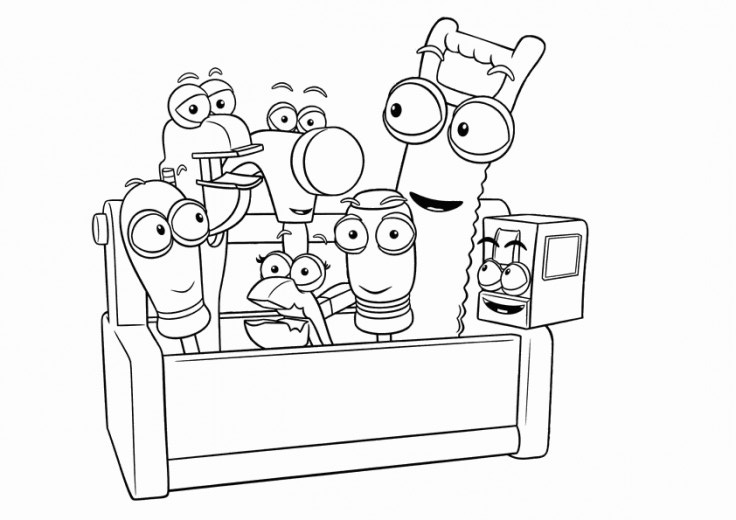 736x520 Handy Manny Coloring Pages