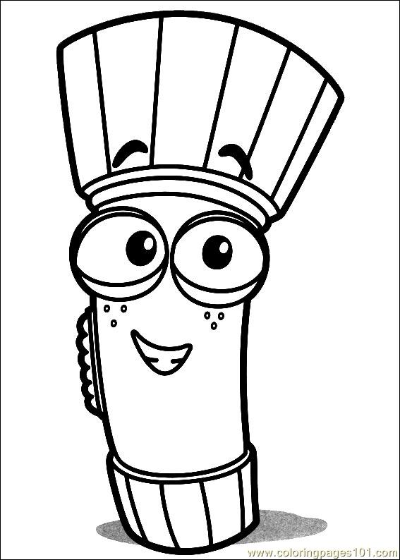 567x794 Handy Manny Coloring Page