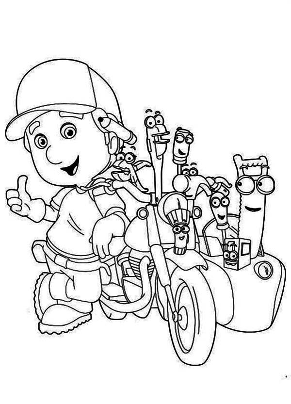 600x833 Best Disney Handy Manny Coloring Pages Disney Images