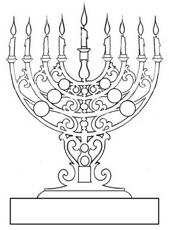 570x775 Menorahs If It Was Metal Then I Found My Menorah Menora Template