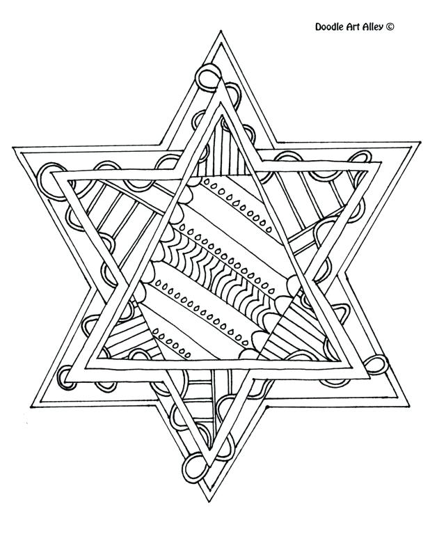 618x800 Hanukkah Coloring Page Advanced Star Of Printable Coloring Page