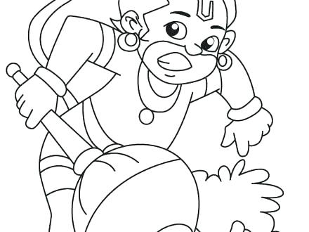 440x330 Hanuman Coloring Pages Coloring Pages Coloring Page Download Free