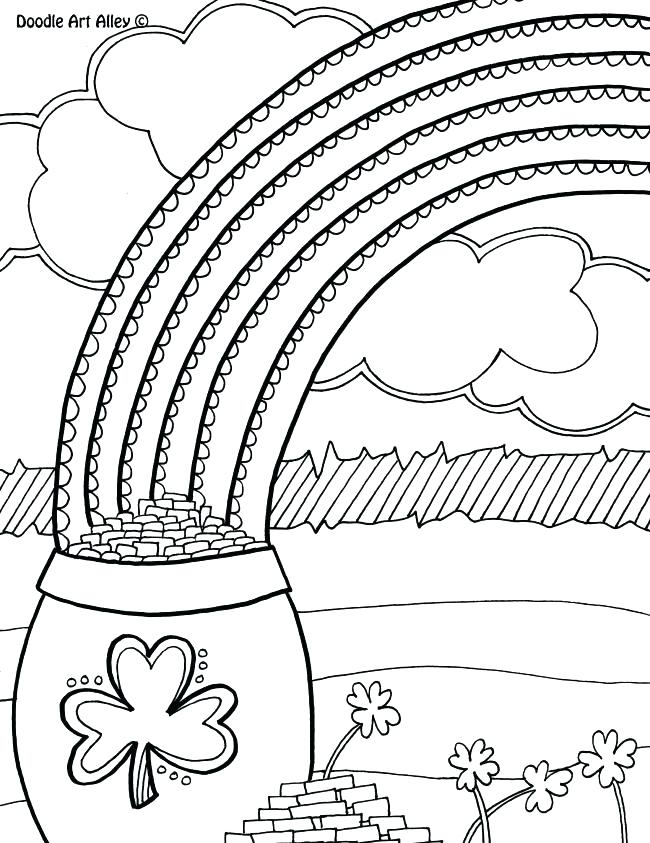 650x843 Hanuman Coloring Pages Coloring Pages St Pot Of Gold Coloring Page