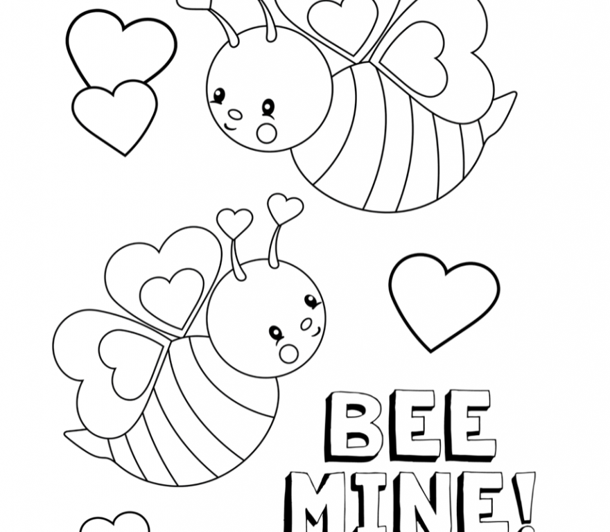 880x768 Wonderful Decoration Free Valentine Coloring Pages Valentines
