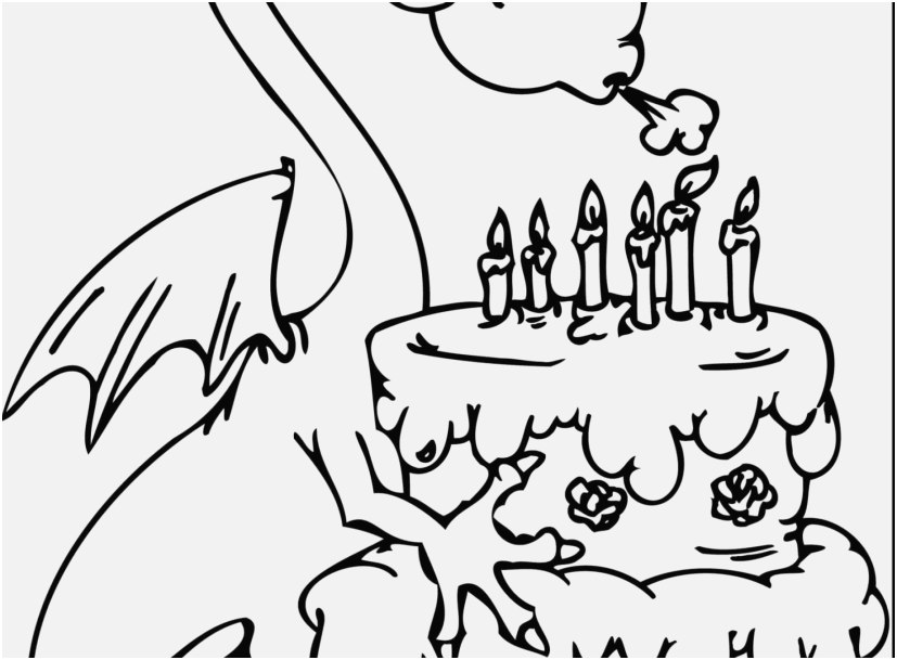 827x609 Happy Birthday Coloring Pages For Adults Concept Happy Birthday