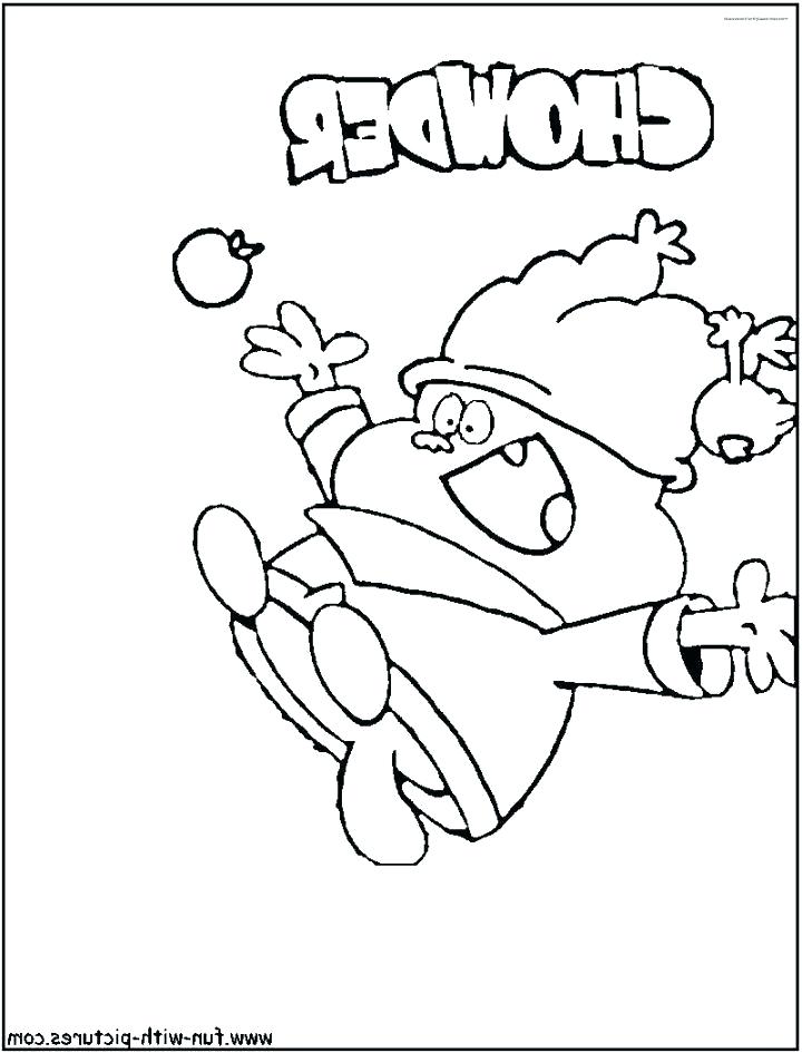 720x945 Chowder Coloring Pages Chowder Coloring Pages Happy Birthday