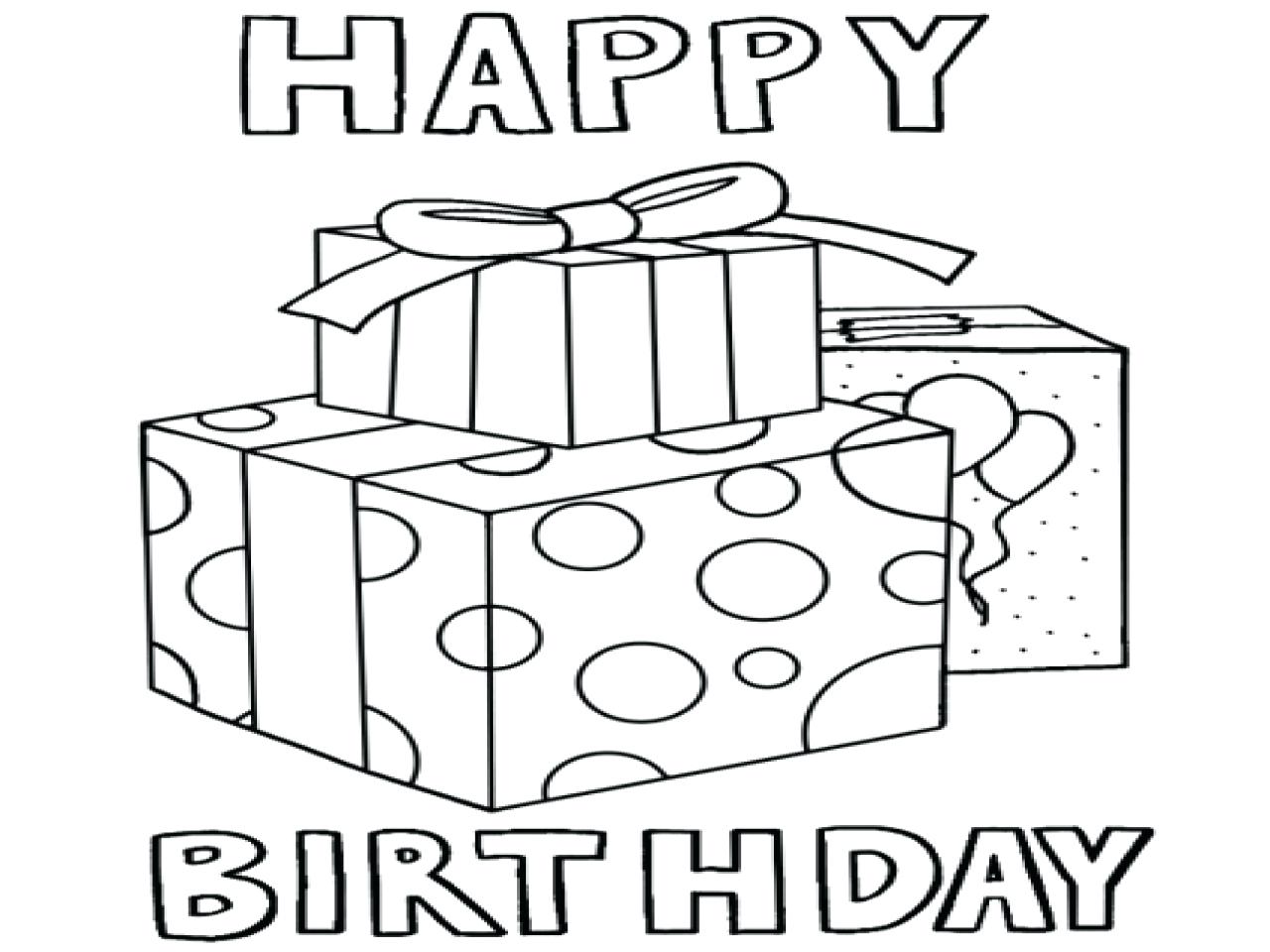 1280x960 Coloring Pages Happy Birthday Coloring Pages Reliable Sheets