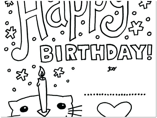 649x489 Happy Birthday Aunt Coloring Pages