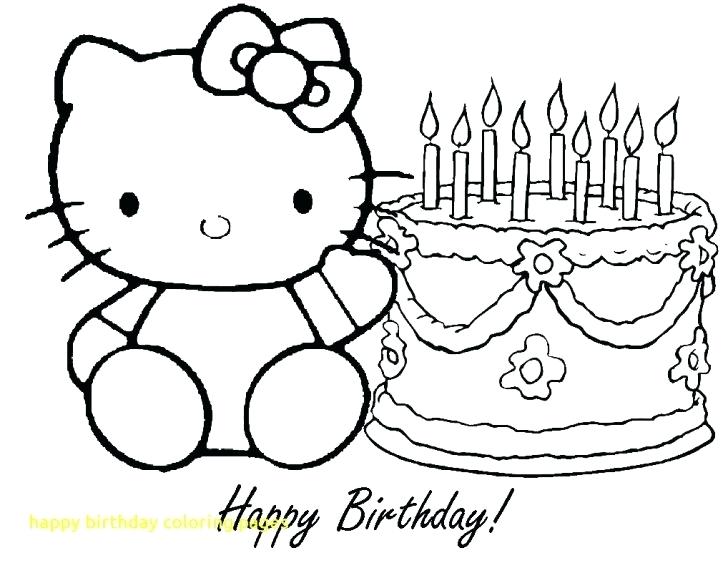 728x563 Boys Happy Birthday Balloons Coloring Pages