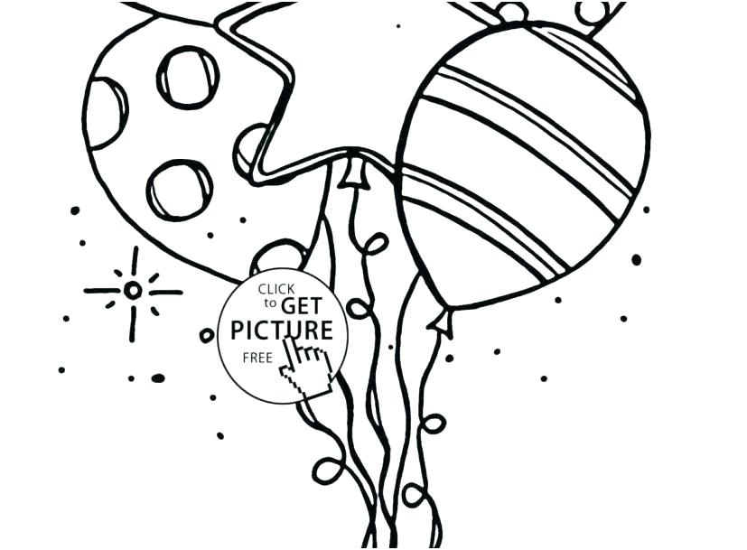 827x609 Coloring Pages For Birthday