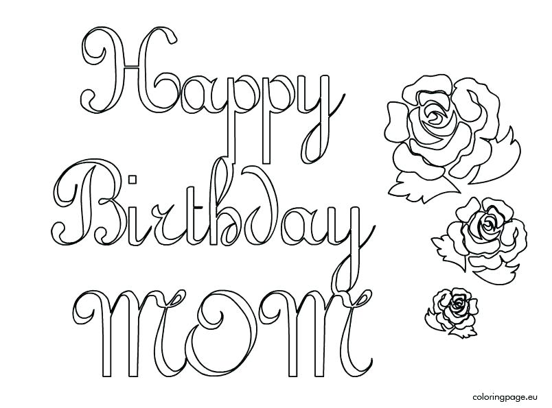 804x595 Happy Birthday Coloring Pages Disney Printable Coloring Happy