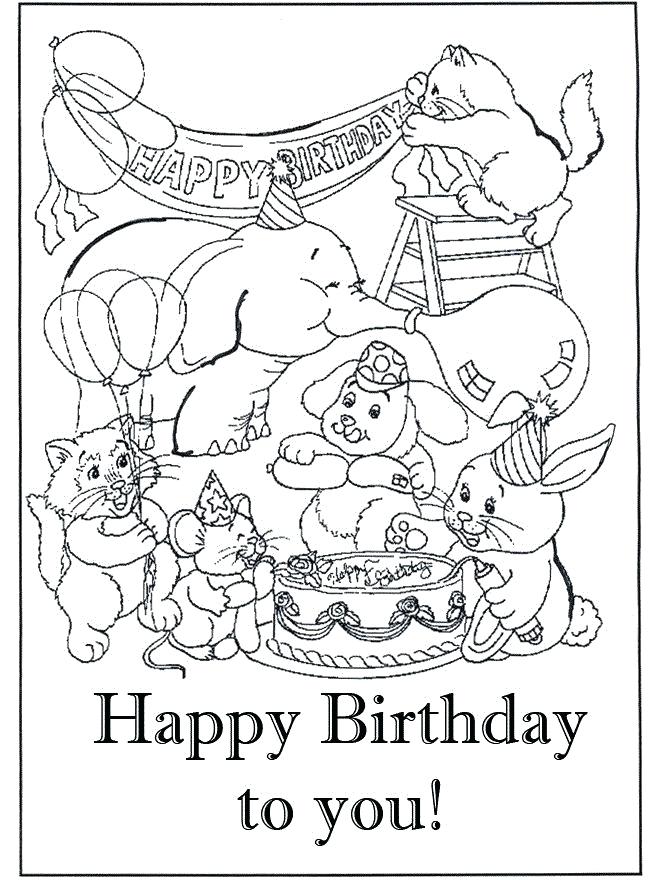 660x880 Birthday Cards Coloring Pages Birthday Cards Coloring Pages Print