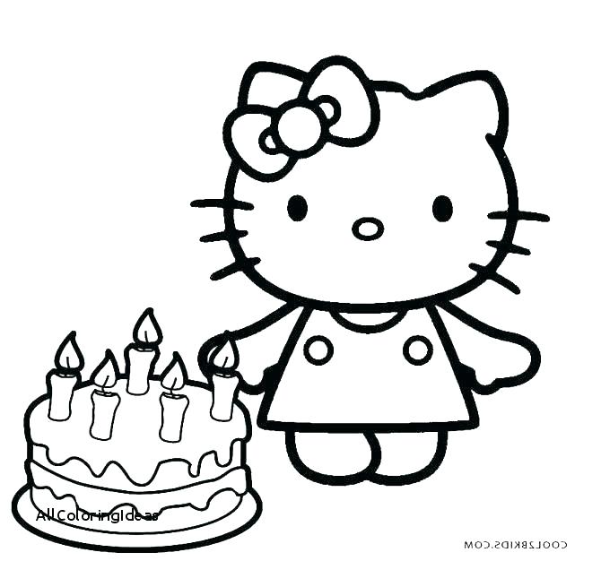 670x626 Birthday Color Pages Cake Coloring Page Day Cake Coloring Pages